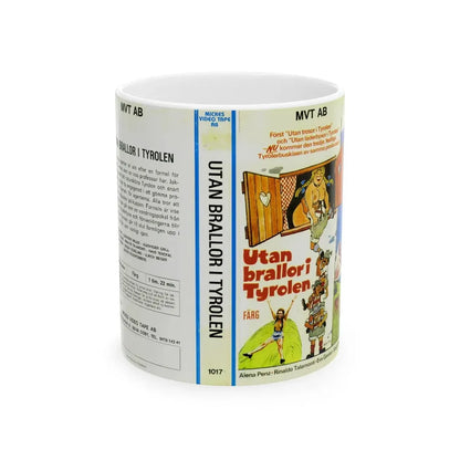 UTAN BRALLORI TYROLEN (VHS COVER) - White Coffee Mug 11oz - Go Mug Yourself