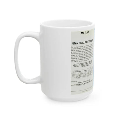 UTAN BRALLORI TYROLEN (VHS COVER) - White Coffee Mug - Go Mug Yourself