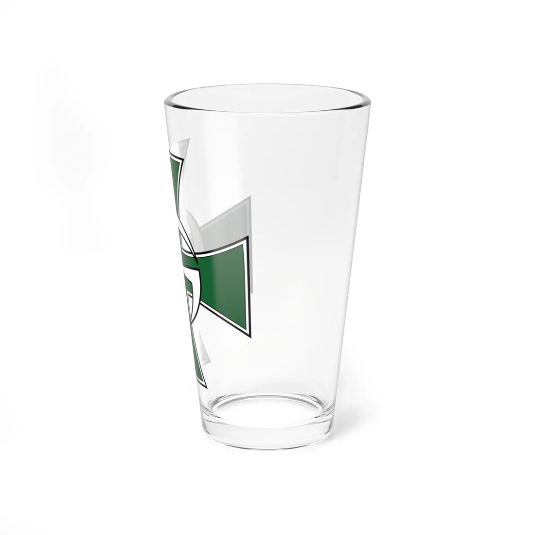Utin Jääkärirykmentin joukko-osastoristi (Finland) (Coat of Arms) Pint Glass 16oz - Go Mug Yourself