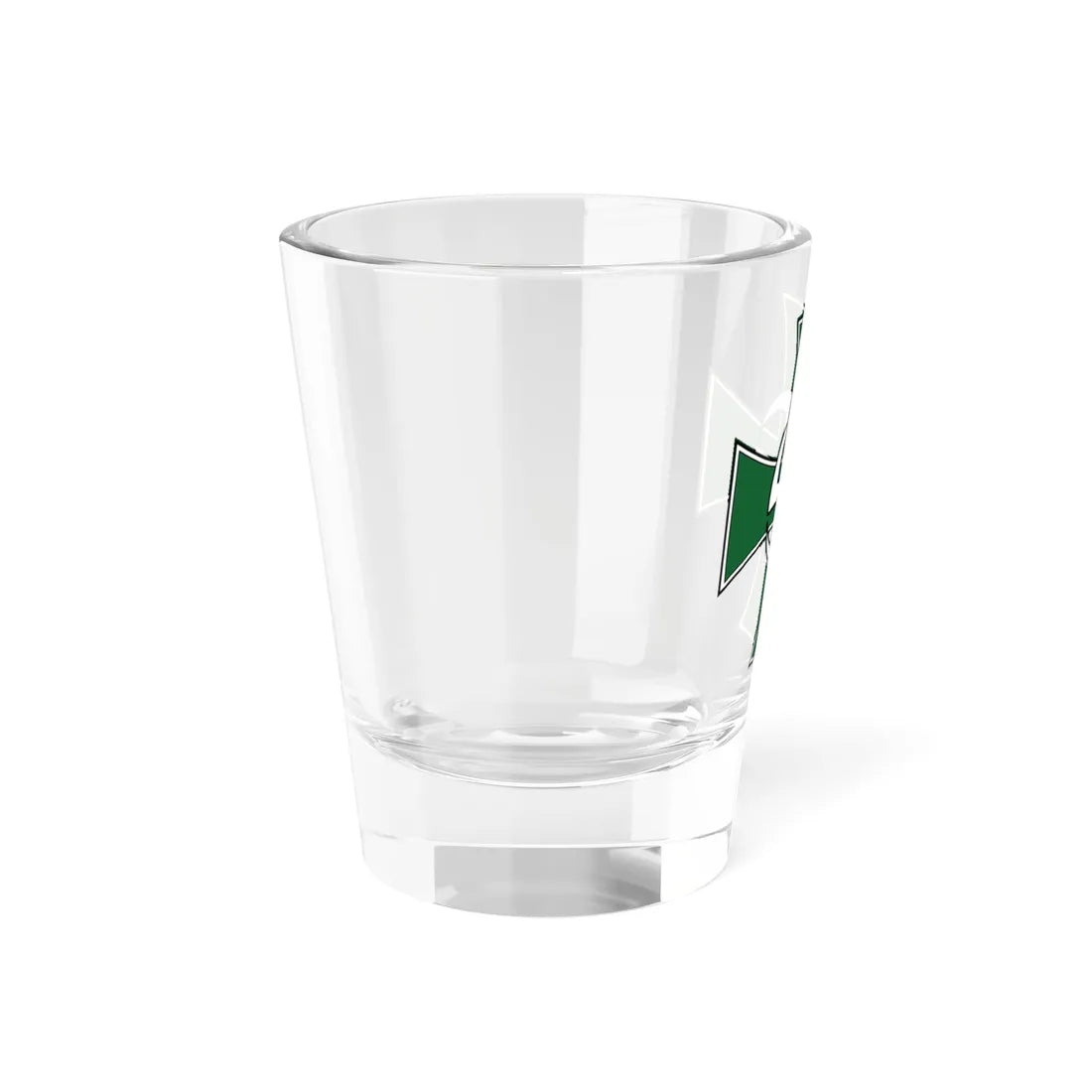 Utin Jääkärirykmentin joukko-osastoristi (Finland) (Coat of Arms) Shot Glass 1.5oz - Go Mug Yourself