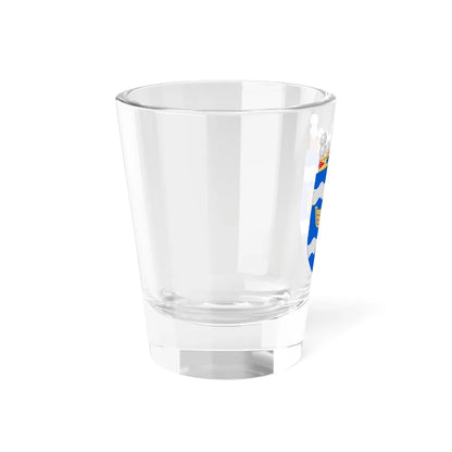 Uudenmaan historiallisen maakunnan vaakuna (Finland) (Coat of Arms) Shot Glass 1.5oz - Go Mug Yourself