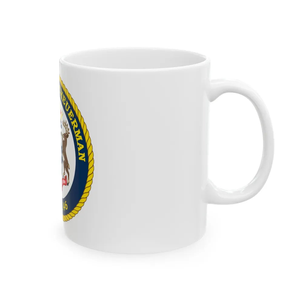 UUSCGC John Scheuerman WPC 1146 (U.S. Coast Guard) White Coffee Mug-Go Mug Yourself