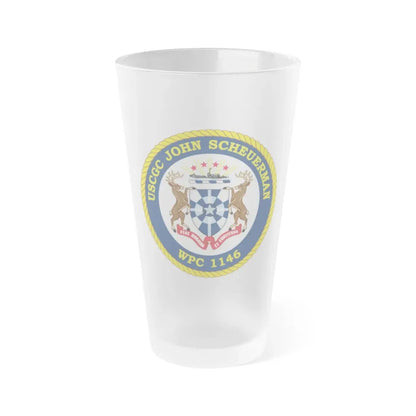 UUSCGC John Scheuerman WPC 1146 (U.S. Coast Guard) Frosted Pint Glass 16oz Default Title - Go Mug Yourself