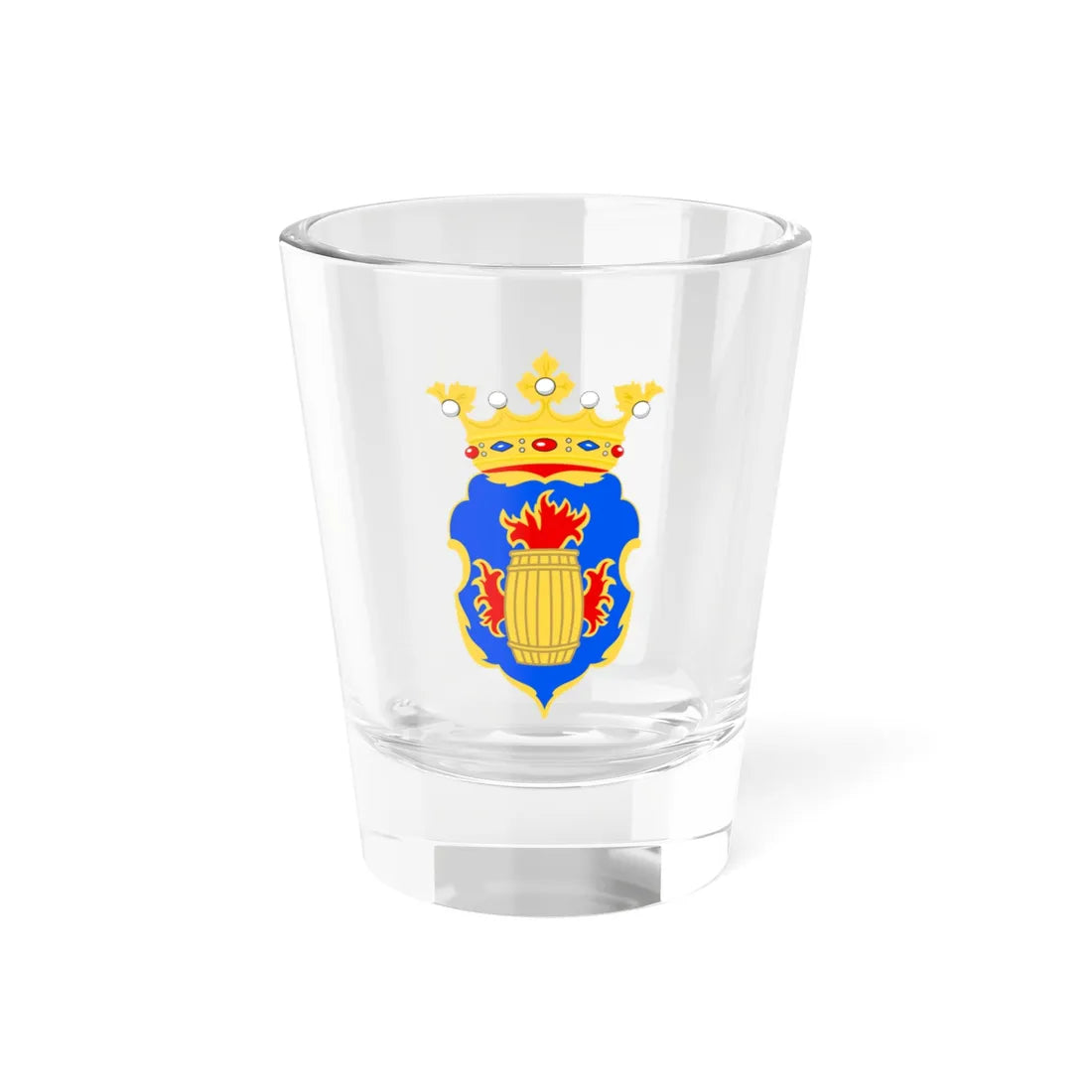 Uusikaarlepyy.vaakuna (Finland) (Coat of Arms) Shot Glass 1.5oz 1.5oz - Go Mug Yourself