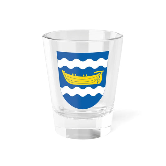 Uusimaa.vaakuna (Finland) (Coat of Arms) Shot Glass 1.5oz 1.5oz - Go Mug Yourself