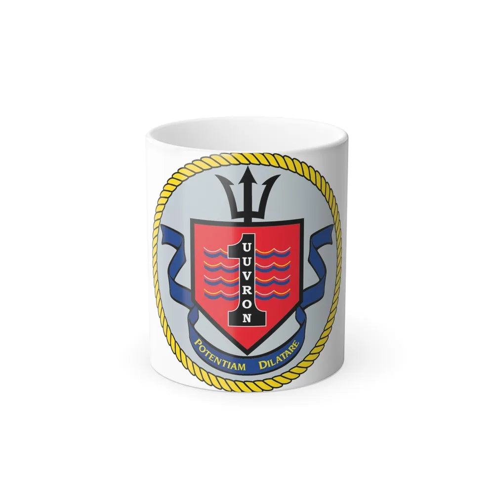 UUVRON 1 (U.S. Navy) Color Changing Mug 11oz-11oz-Go Mug Yourself