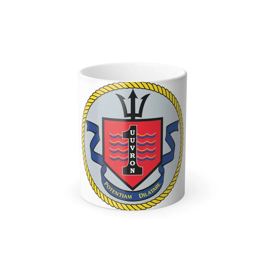 UUVRON 1 (U.S. Navy) Color Changing Mug 11oz-11oz-Go Mug Yourself