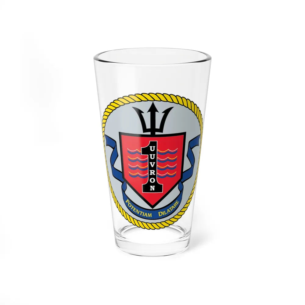 UUVRON 1 (U.S. Navy) Pint Glass 16oz-16oz-Go Mug Yourself