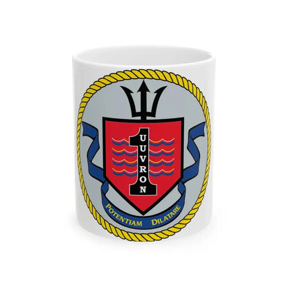UUVRON 1 (U.S. Navy) White Coffee Mug 11oz - Go Mug Yourself