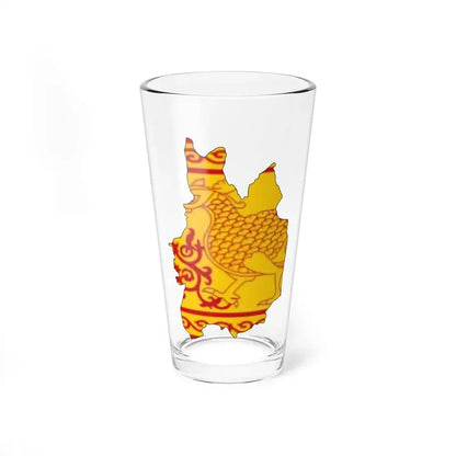 Uva Province Flag-map (Sri Lanka) Pint Glass 16oz 16oz - Go Mug Yourself