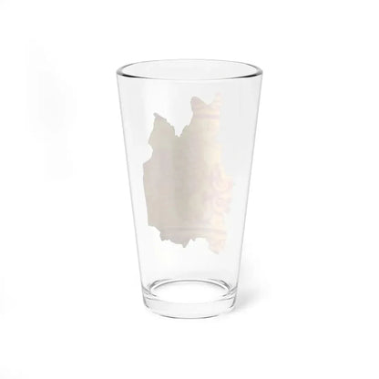 Uva Province Flag-map (Sri Lanka) Pint Glass 16oz - Go Mug Yourself