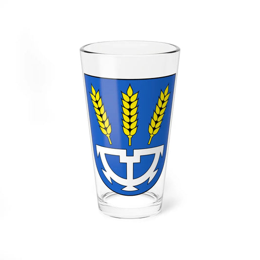 Uzwil-blazon (Switzerland) (Coat of Arms) Pint Glass 16oz 16oz - Go Mug Yourself