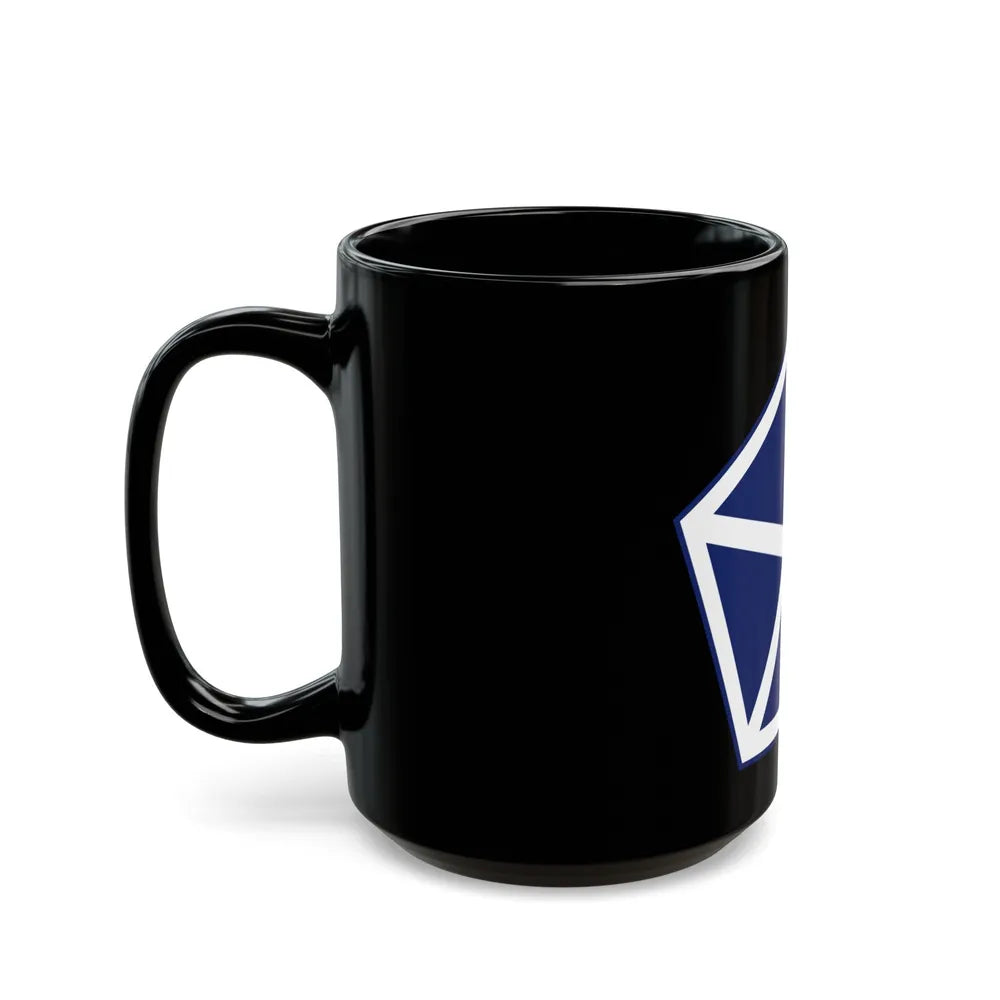 V Corps United States (U.S. Army) Black Coffee Mug-Go Mug Yourself