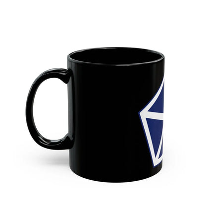 V Corps United States (U.S. Army) Black Coffee Mug-Go Mug Yourself