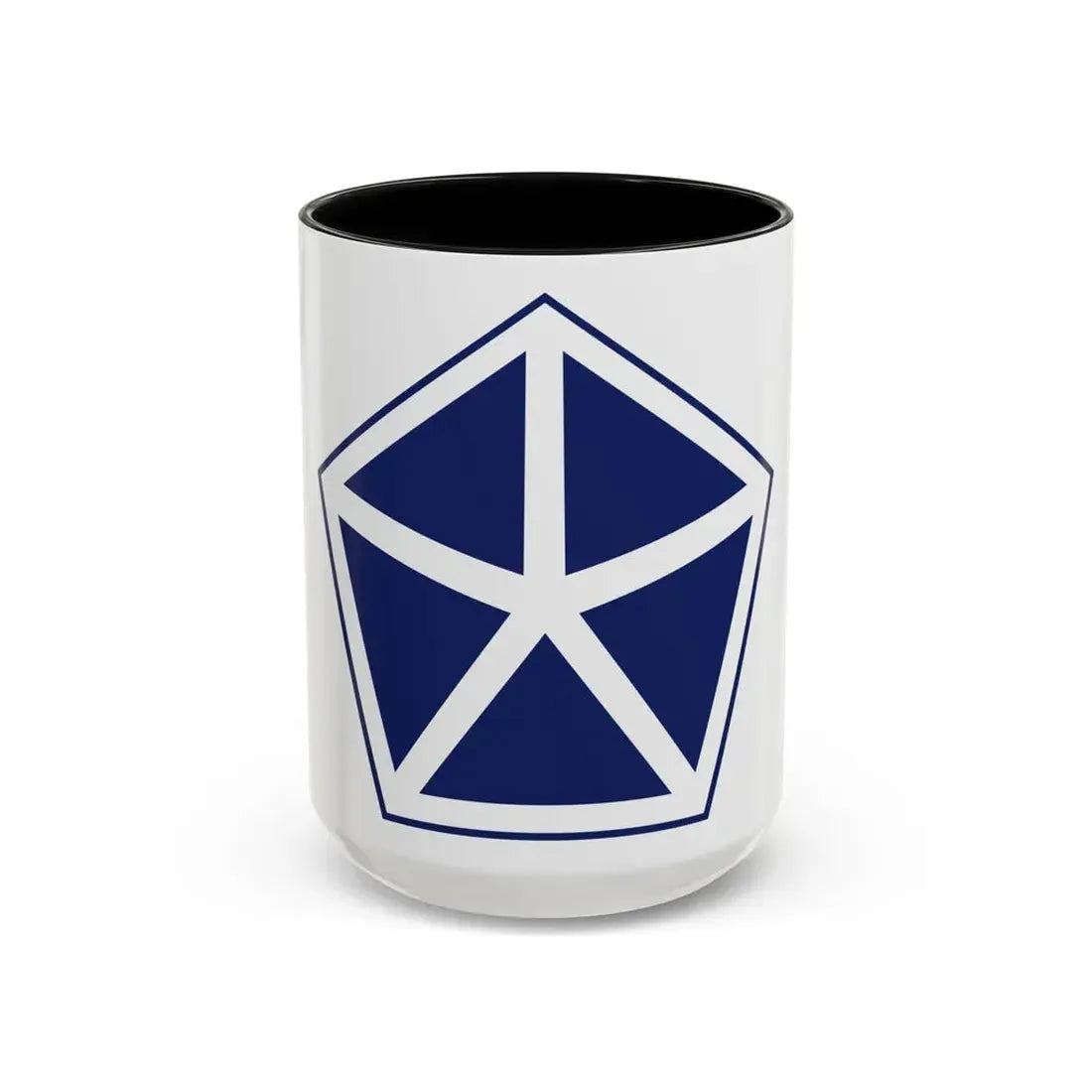 V Corps United States (U.S. Army) Accent Coffee Mug 15oz Black - Go Mug Yourself