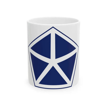 V Corps United States (U.S. Army) White Coffee Mug 11oz - Go Mug Yourself
