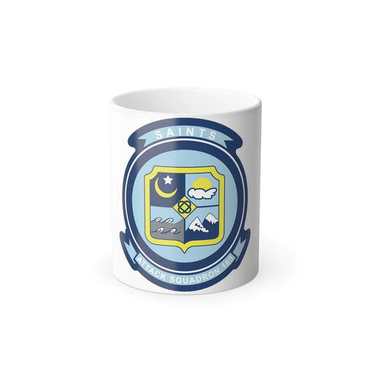 VA 163 SAINTS (U.S. Navy) Color Changing Mug 11oz-11oz-Go Mug Yourself