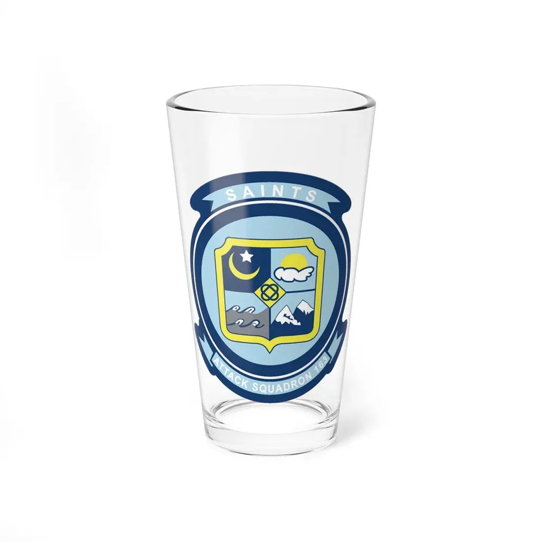 VA 163 SAINTS (U.S. Navy) Pint Glass 16oz 16oz - Go Mug Yourself
