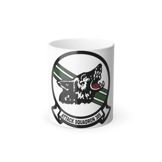 VA 305 Attack Squadron 305 (U.S. Navy) Color Changing Mug 11oz-11oz-Go Mug Yourself