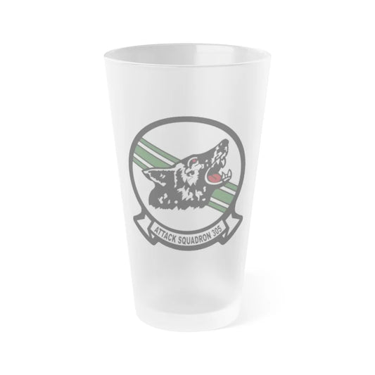 VA 305 Attack Squadron 305 (U.S. Navy) Frosted Pint Glass 16oz-Go Mug Yourself