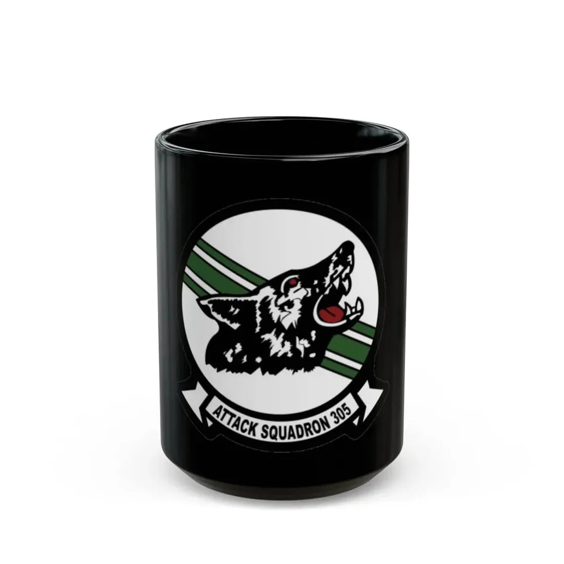 VA 305 Attack Squadron 305 (U.S. Navy) Black Coffee Mug 15oz - Go Mug Yourself