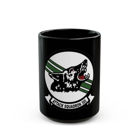 VA 305 Attack Squadron 305 (U.S. Navy) Black Coffee Mug 15oz - Go Mug Yourself