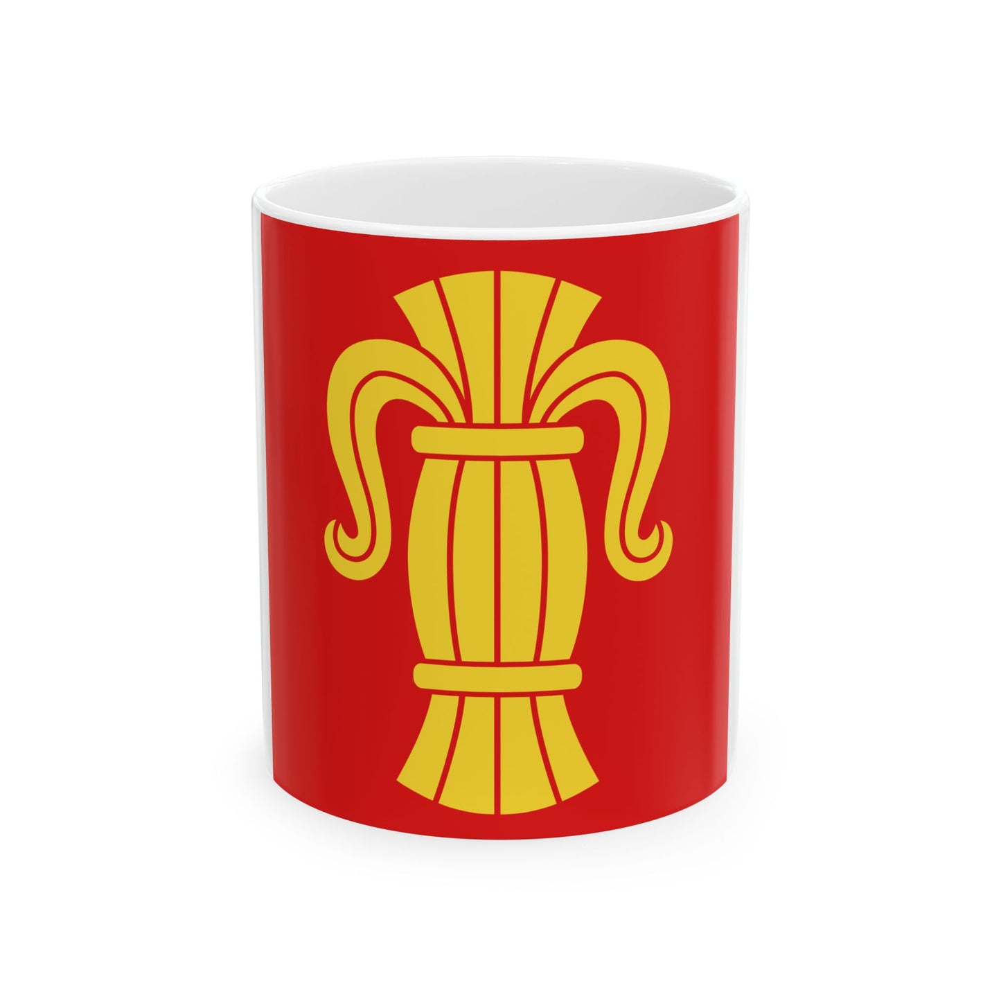 Vaasa.lippu (Finland) White Coffee Mug-11oz-Go Mug Yourself