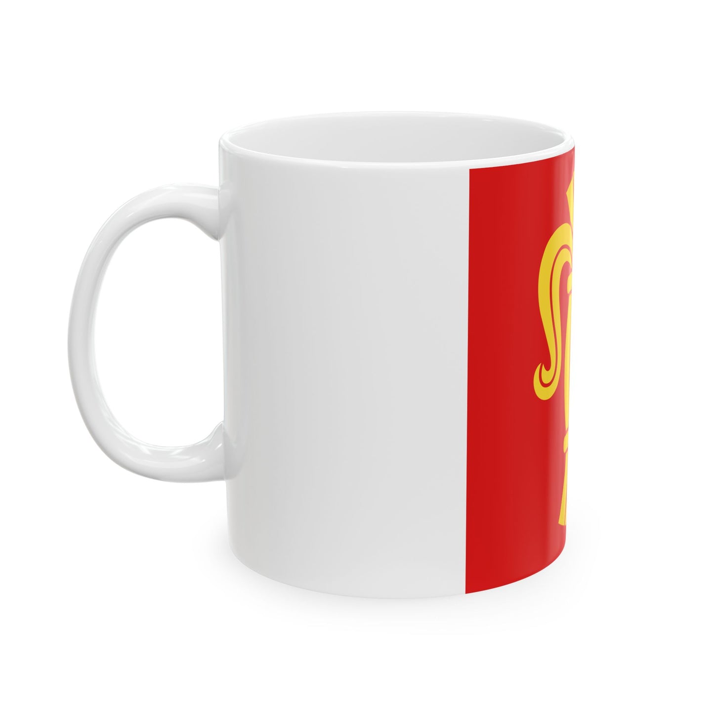 Vaasa.lippu (Finland) White Coffee Mug-Go Mug Yourself