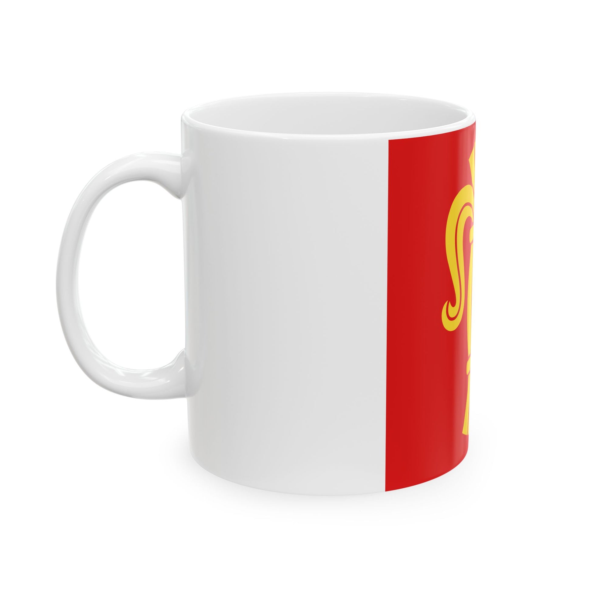 Vaasa.lippu (Finland) White Coffee Mug-Go Mug Yourself