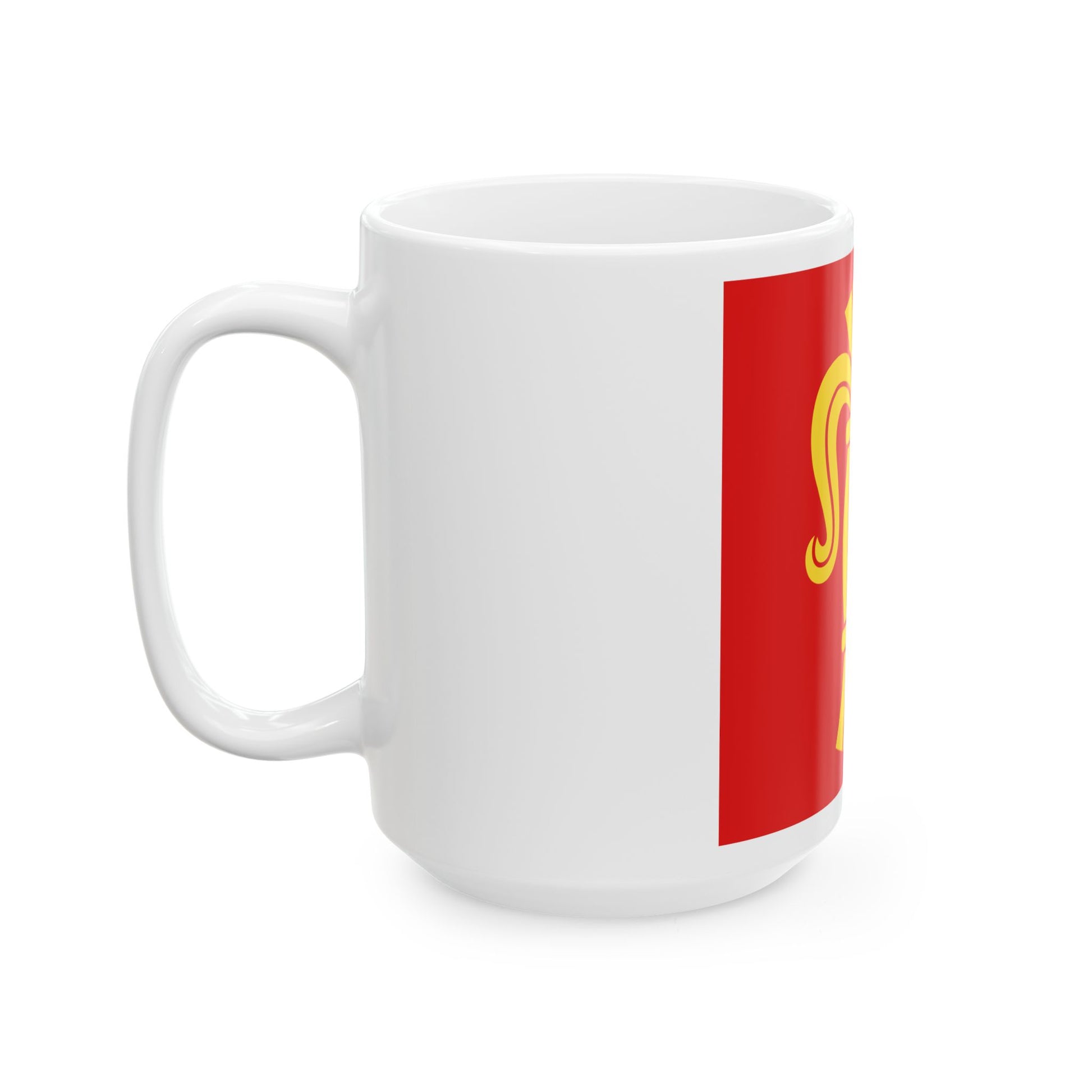 Vaasa.lippu (Finland) White Coffee Mug-Go Mug Yourself