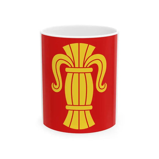 Vaasa.lippu (Finland) White Coffee Mug 11oz - Go Mug Yourself