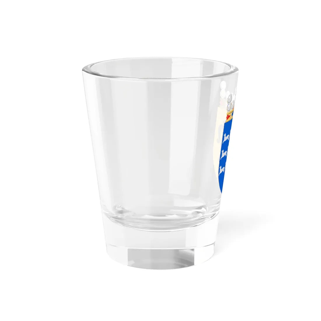 Vaasan lääni.vaakuna (Finland) (Coat of Arms) Shot Glass 1.5oz - Go Mug Yourself