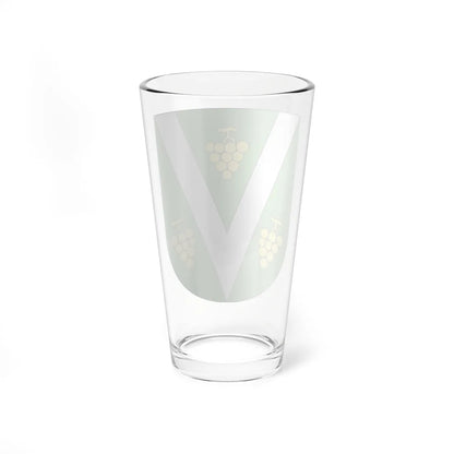 Vacallo-coat of arms (Switzerland) (Coat of Arms) Pint Glass 16oz - Go Mug Yourself