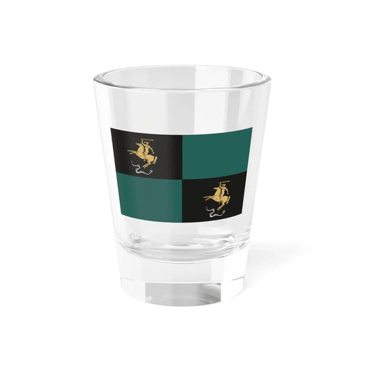 Vadoklių vėliava (Lithuania) Shot Glass 1.5oz 1.5oz - Go Mug Yourself
