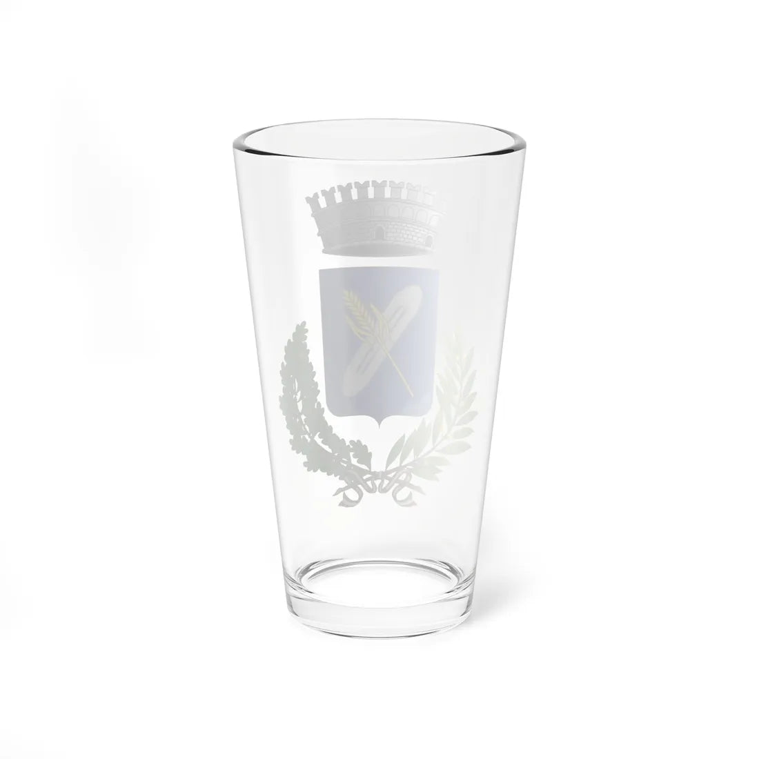Vaiano-Stemma (Italy) (Coat of Arms) Pint Glass 16oz - Go Mug Yourself