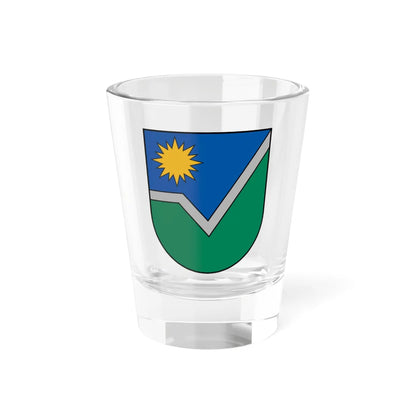 Vaiņodes novads COA (Latvia) (Coat of Arms) Shot Glass 1.5oz 1.5oz - Go Mug Yourself