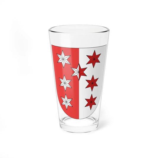 Valais coa old (Switzerland) (Coat of Arms) Pint Glass 16oz 16oz - Go Mug Yourself