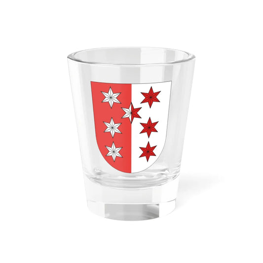 Valais coa old (Switzerland) (Coat of Arms) Shot Glass 1.5oz 1.5oz - Go Mug Yourself
