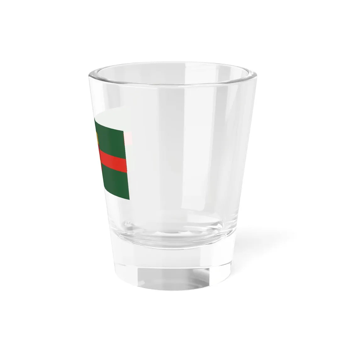 Valdemārpils flag (Latvia) Shot Glass 1.5oz - Go Mug Yourself