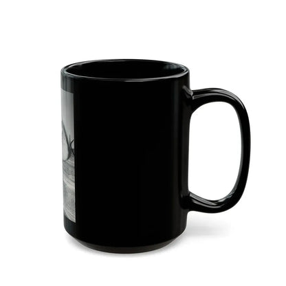 Valerie French #03 (Vintage Female Icon) Black Coffee Mug - Go Mug Yourself
