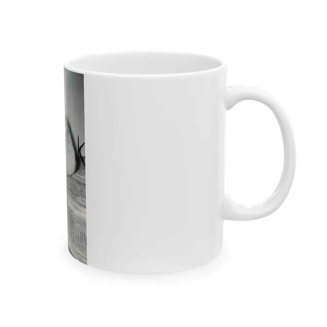 Valerie French #03 (Vintage Female Icon) White Coffee Mug - Go Mug Yourself