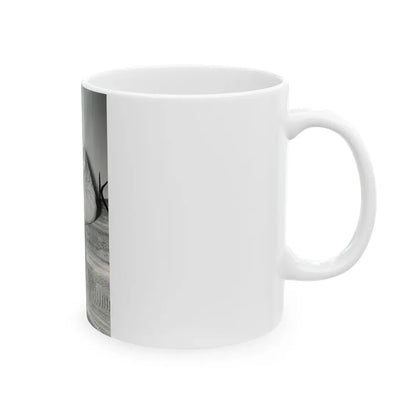 Valerie French #03 (Vintage Female Icon) White Coffee Mug - Go Mug Yourself