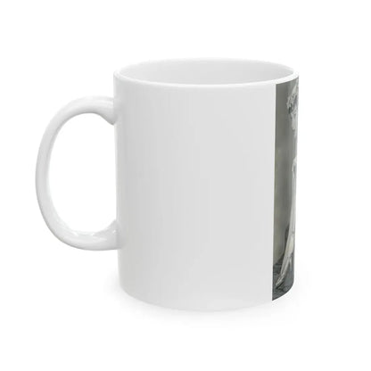 Valerie French #03 (Vintage Female Icon) White Coffee Mug - Go Mug Yourself