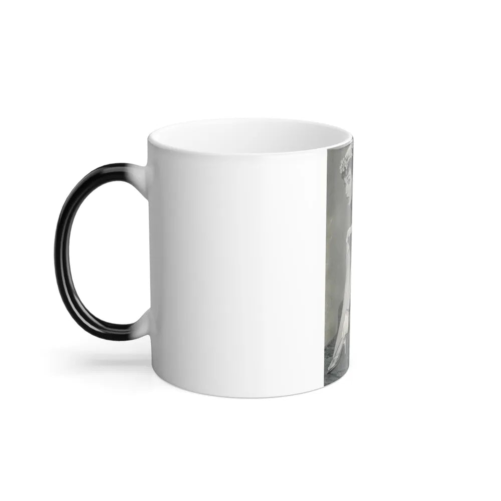 Valerie French #03 (Vintage Female Icons) Color Changing Mug 11oz-Go Mug Yourself