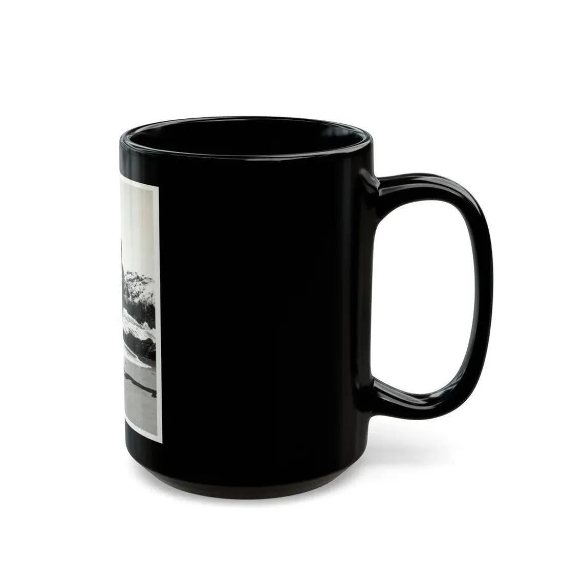 Valerie French #04 (Vintage Female Icon) Black Coffee Mug - Go Mug Yourself