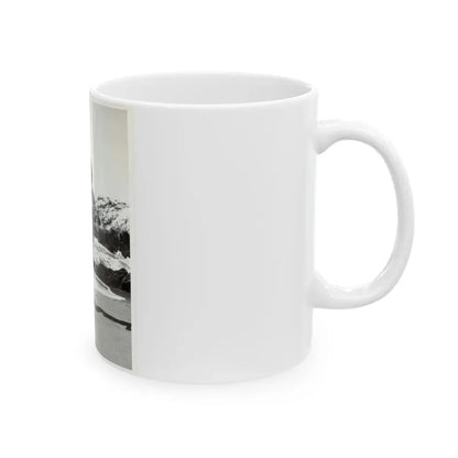 Valerie French #04 (Vintage Female Icon) White Coffee Mug - Go Mug Yourself