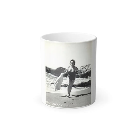 Valerie French #04 (Vintage Female Icons) Color Changing Mug 11oz-11oz-Go Mug Yourself