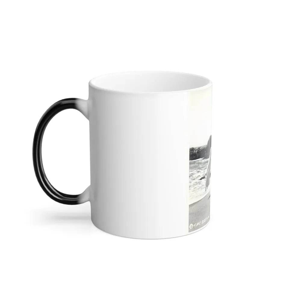 Valerie French #04 (Vintage Female Icons) Color Changing Mug 11oz-Go Mug Yourself