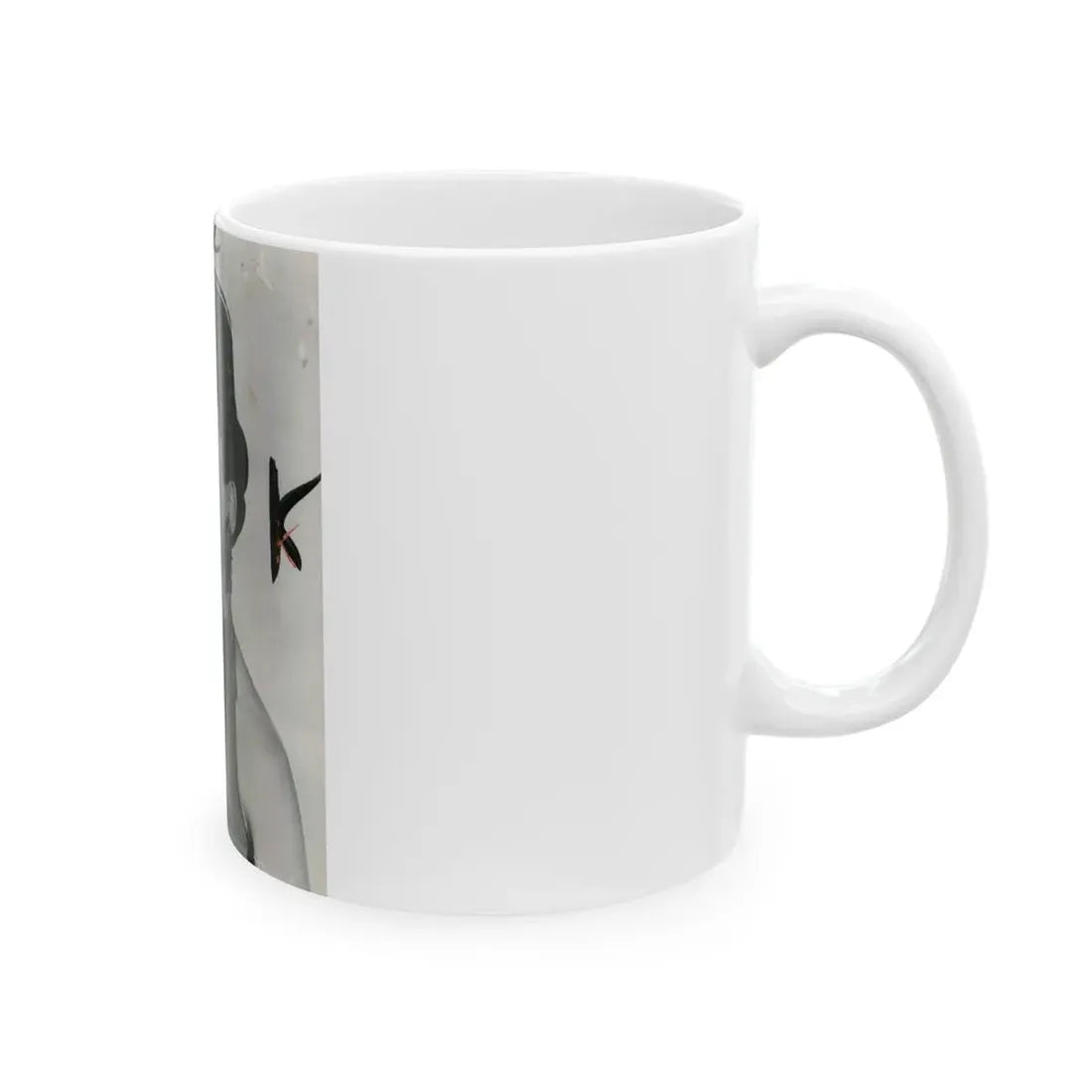 Valerie French #07 (Vintage Female Icon) White Coffee Mug - Go Mug Yourself