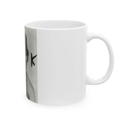 Valerie French #07 (Vintage Female Icon) White Coffee Mug - Go Mug Yourself